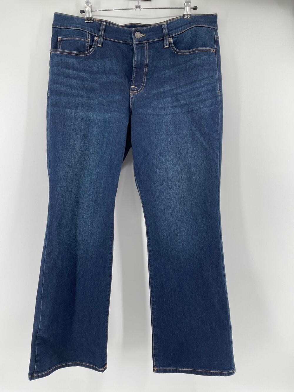 Lucky Brand Jeans Women’s 14/32A Sweet Mid Rise Boot 34x32 Dark Wash Stretch